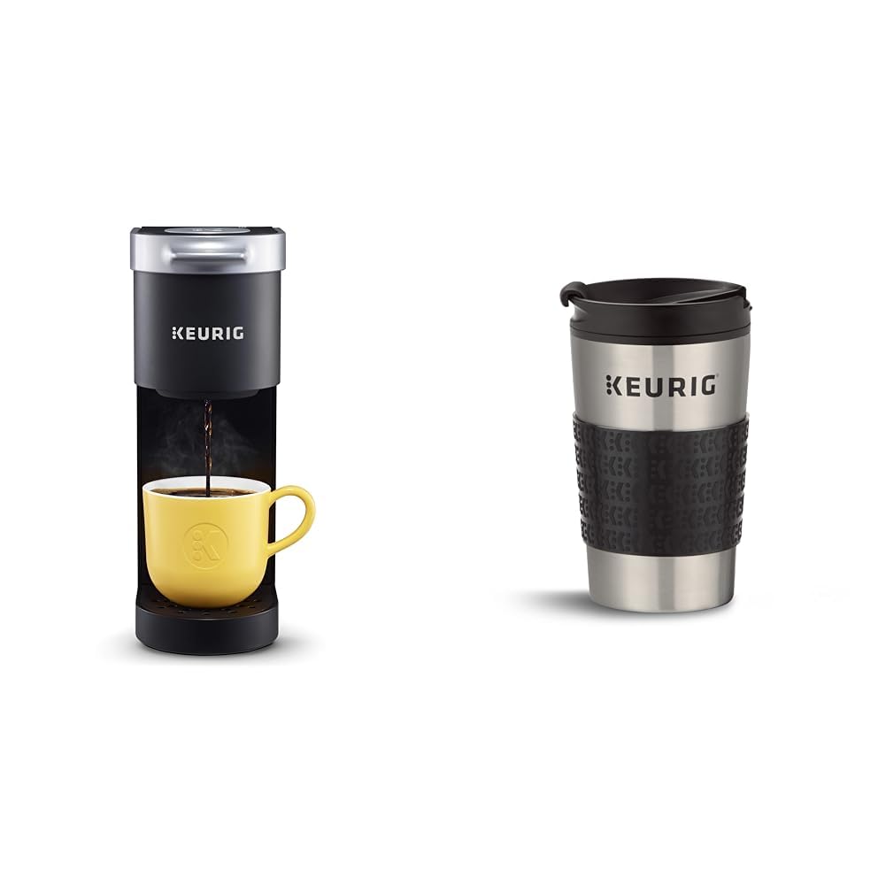 Single Serve Coffee Maker with Travel Mug Y776144