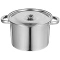 Stainless Steel Double Handle Stock Pot with Lid S187