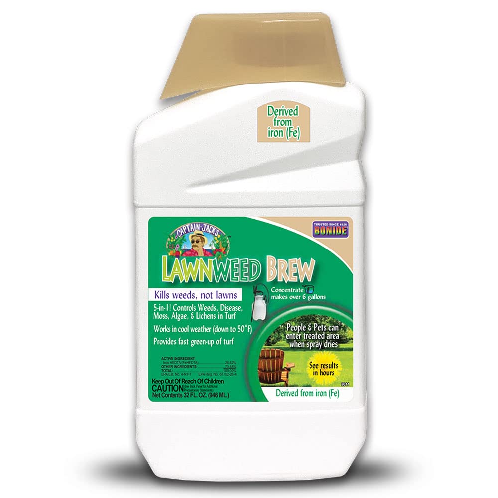 32 oz Concentrate Weed Moss Algae Control X7715