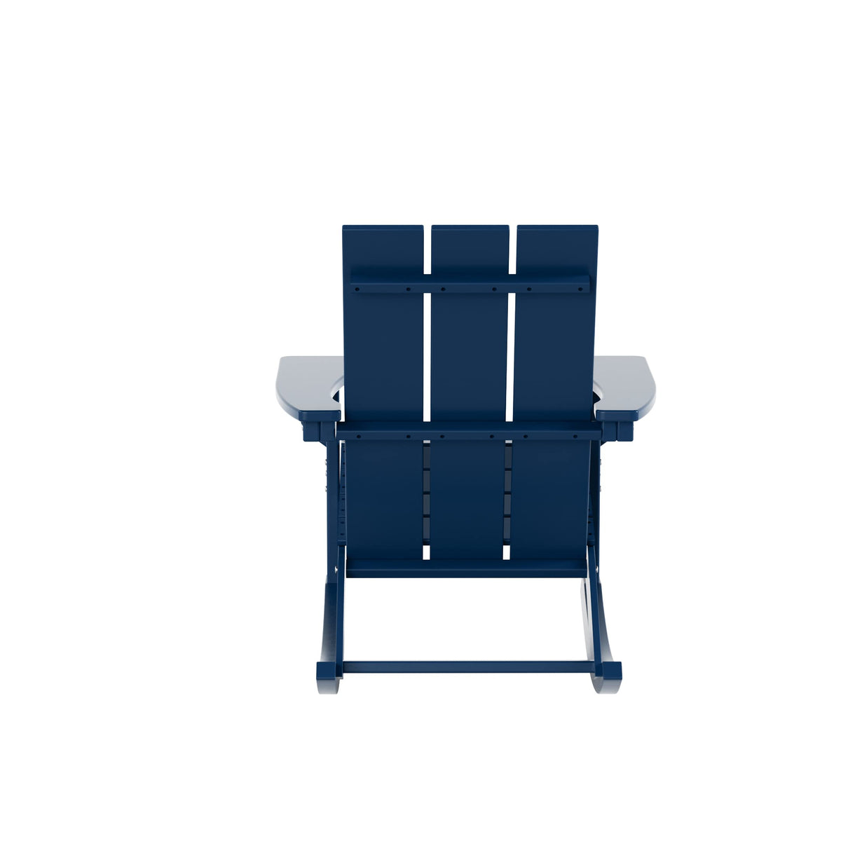 Navy Blue Poly Adirondack Chair Set of 2 T796821