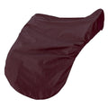 Burgundy Nylon English Saddle Cover J163622