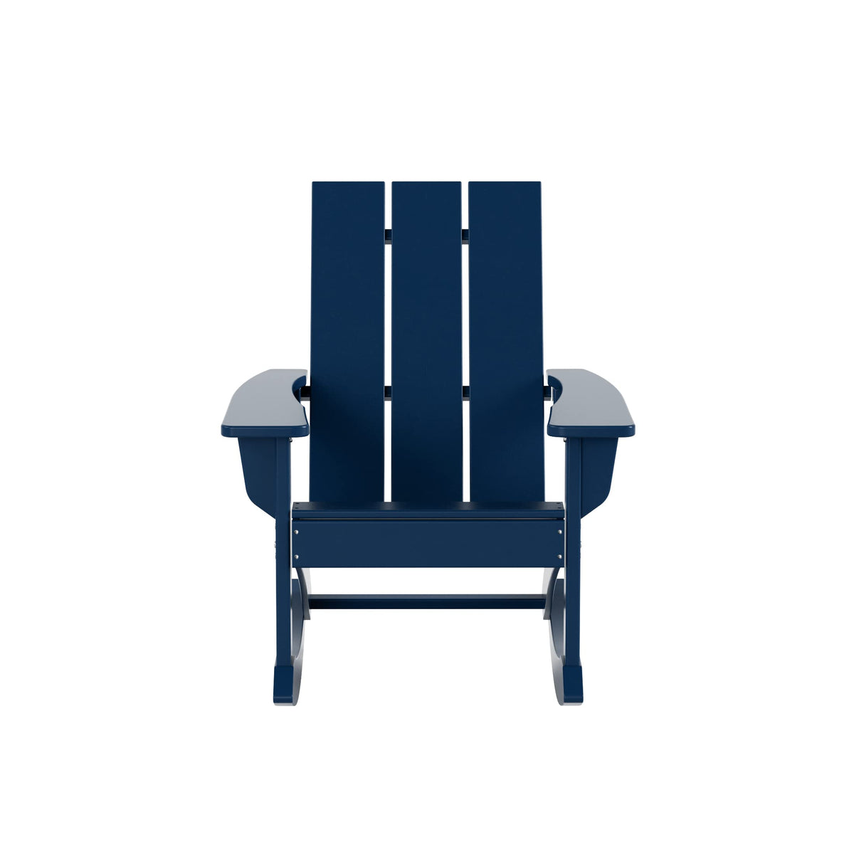 Navy Blue Poly Adirondack Chair Set of 2 T796821