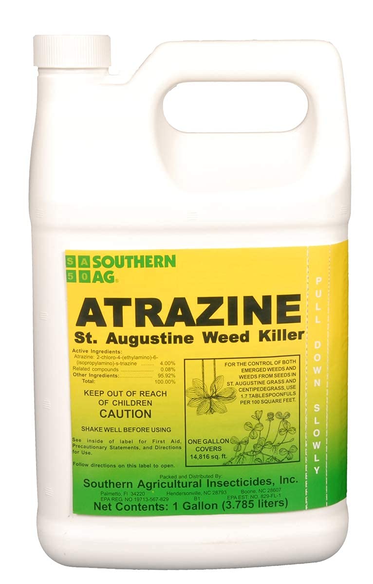Atrazine St. Augustine Grass Weed Killer, 1 Gallon & Surfactant I3311