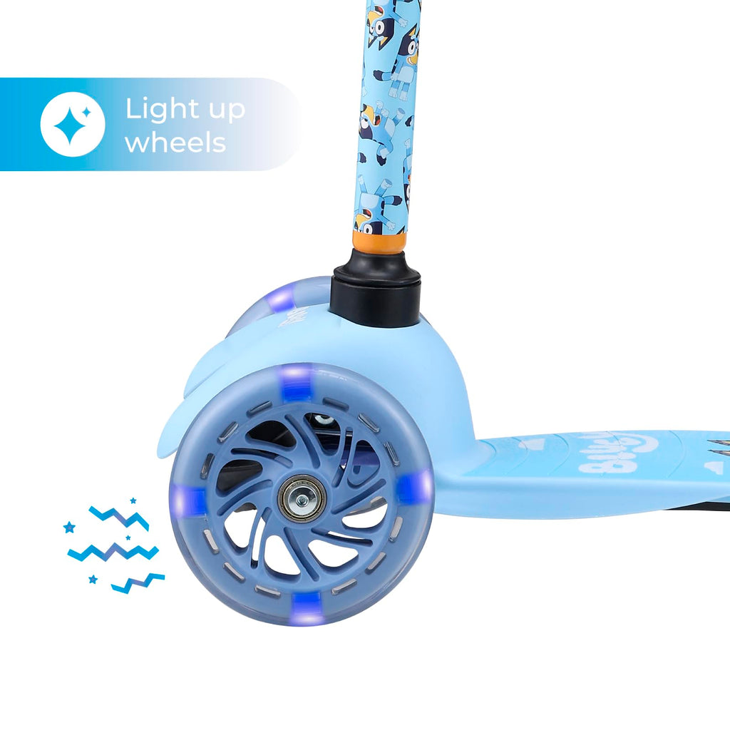 3 Wheel Light Up LED Wheels Kick Scooter X744157