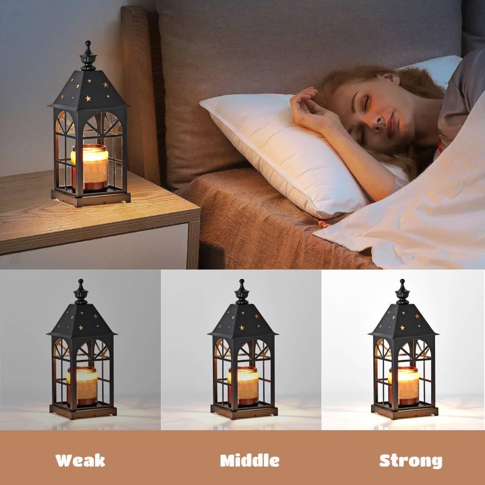 Candle Warmer Lamp with Timer and 2 Bulbs S884