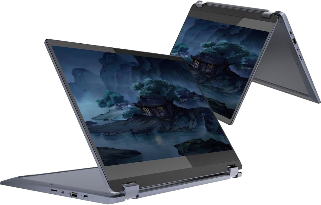 15.6" FHD Touchscreen 2-in-1 Chromebook Laptop, Intel i3, 4GB RAM, 64GB, Grey U7145