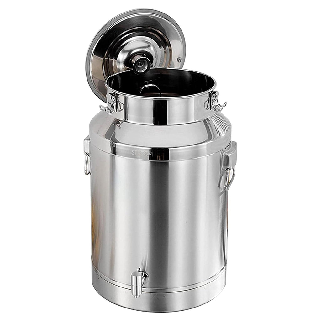 304 Stainless Steel Airtight Food Storage Container with Lid Faucet and Handles C672
