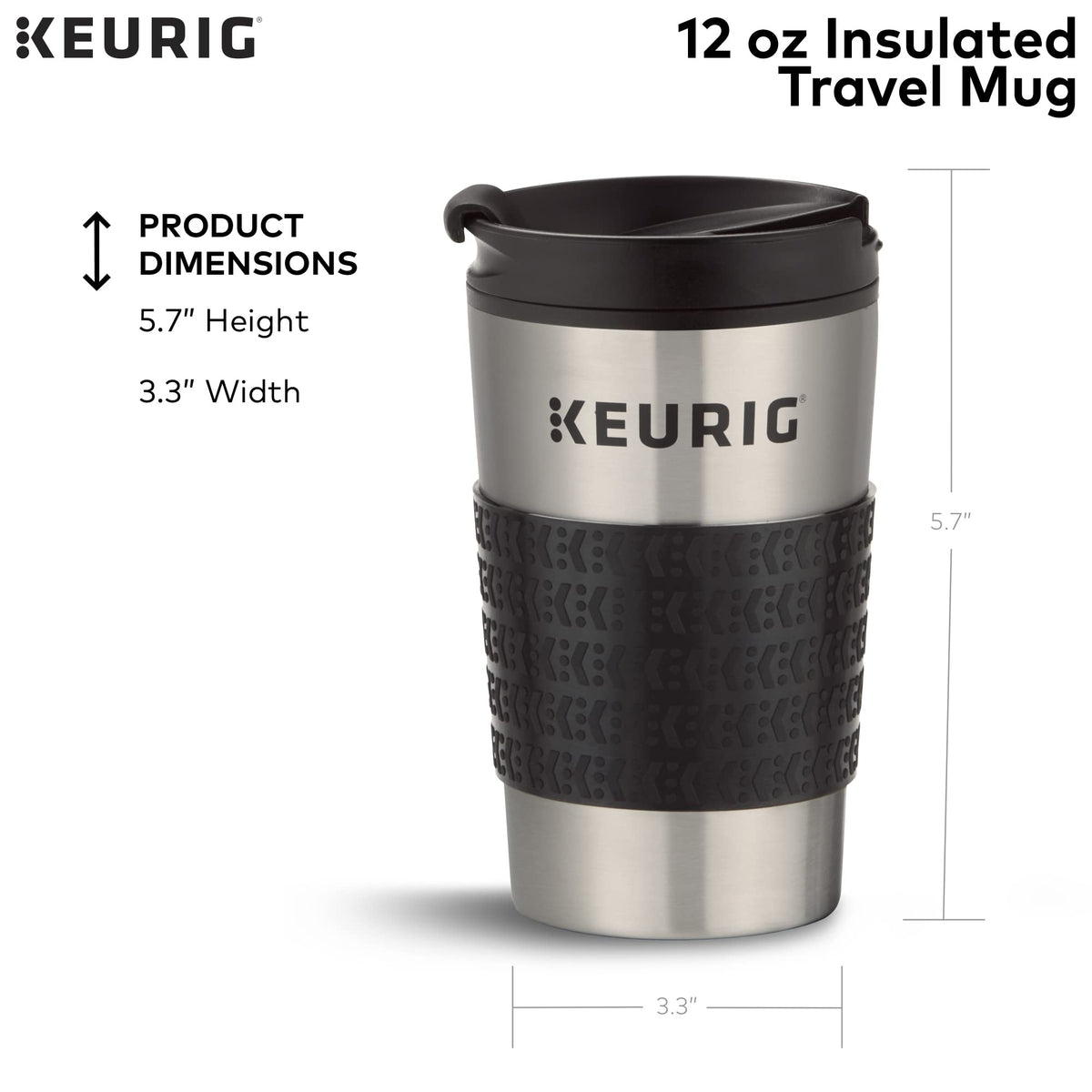 Single Serve Coffee Maker with Travel Mug Y776144