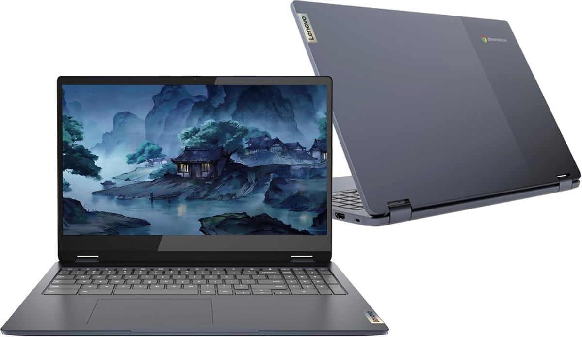 15.6" FHD Touchscreen 2-in-1 Chromebook Laptop, Intel i3, 4GB RAM, 64GB, Grey U7145