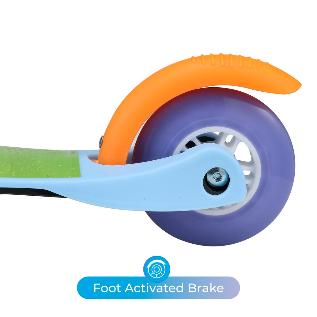 3 Wheel Light Up LED Wheels Kick Scooter X744157