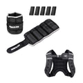 1 Pair 5Lbs Adjustable Ankle Weights A624