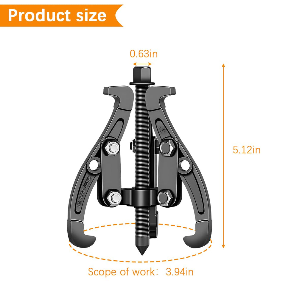 6 Inch Inner Bearing Puller with Reversible Jaws S615