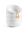 26 oz Ceramic Cereal Bowls Set of 4 H320530