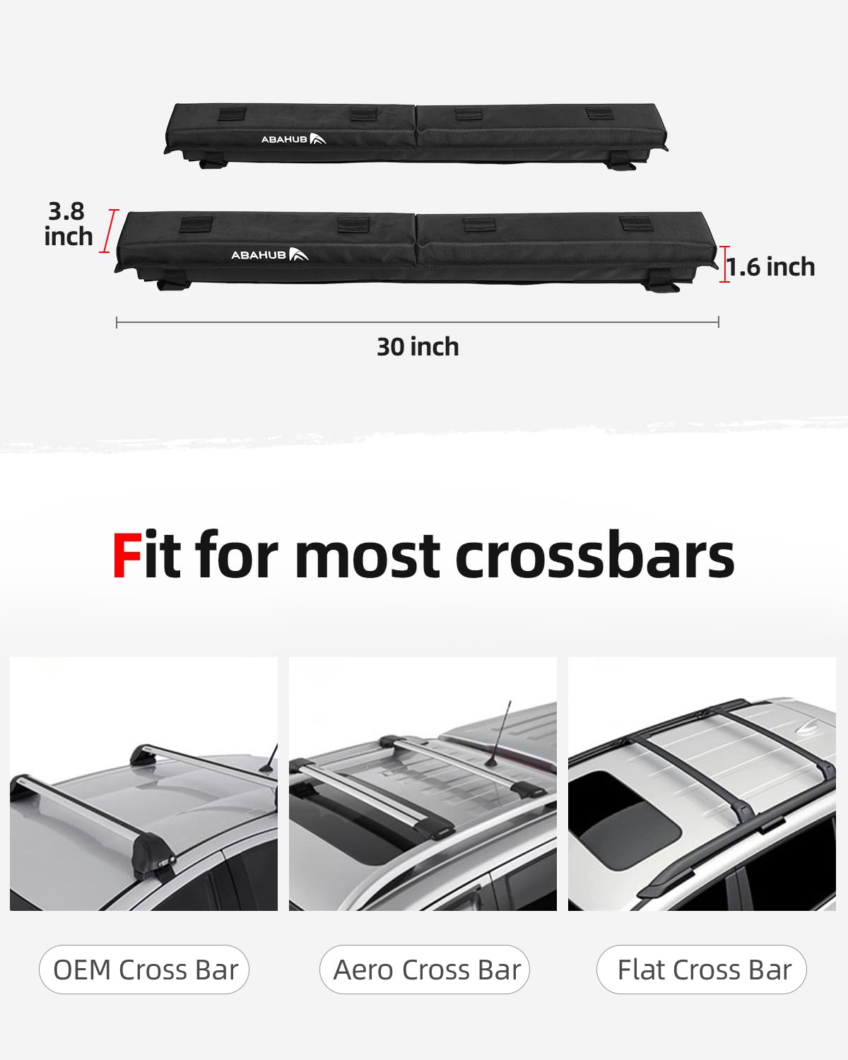Soft Roof Rack Pads 30 Inch K275