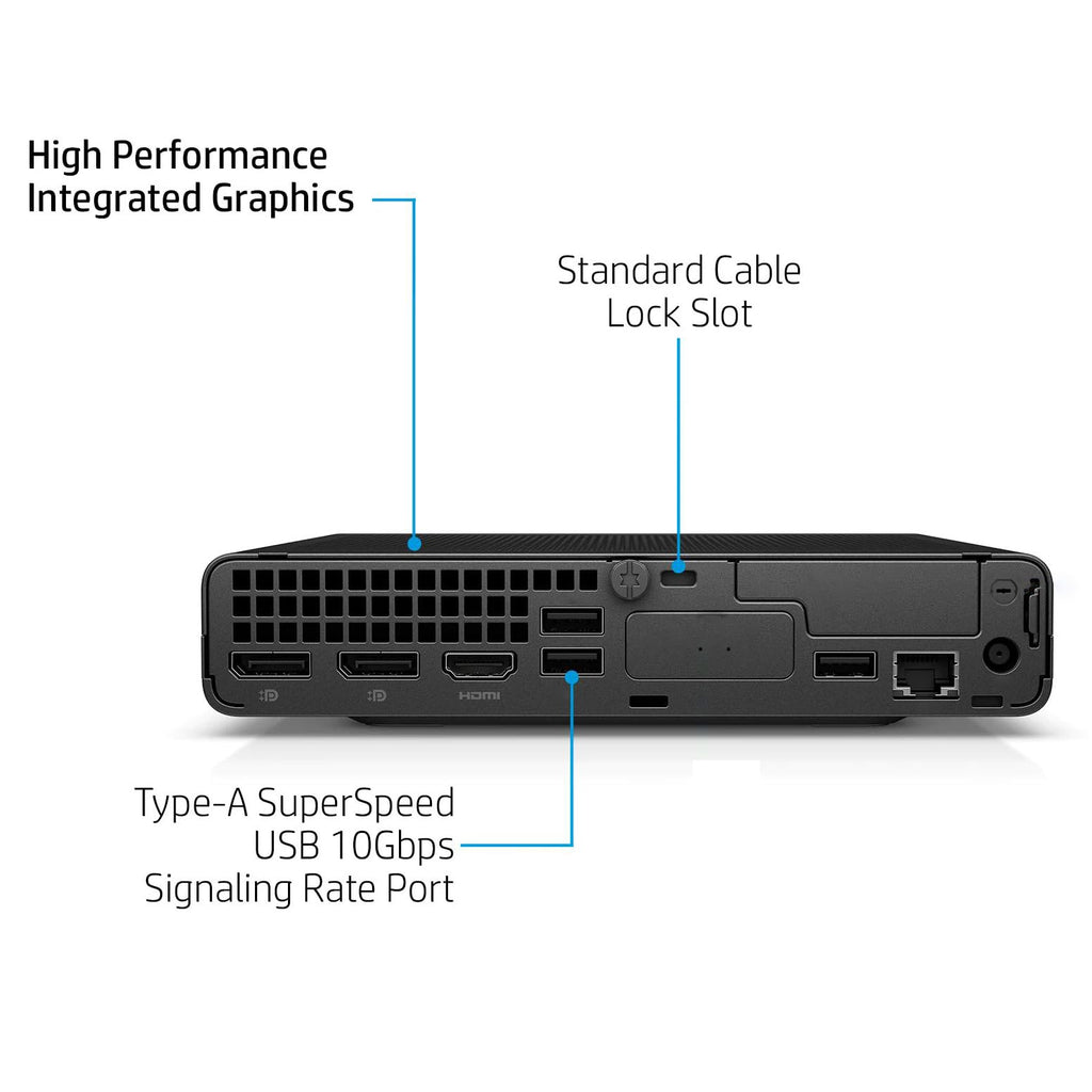 Intel i7 16GB DDR5 512GB SSD Windows 11 Pro Compact Desktop Computer Q7770