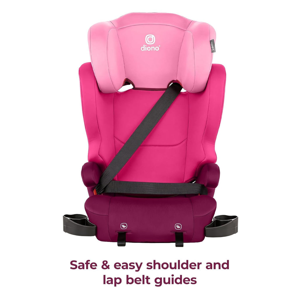 2-in-1 Belt Positioning Booster Seat, Pink Z30868