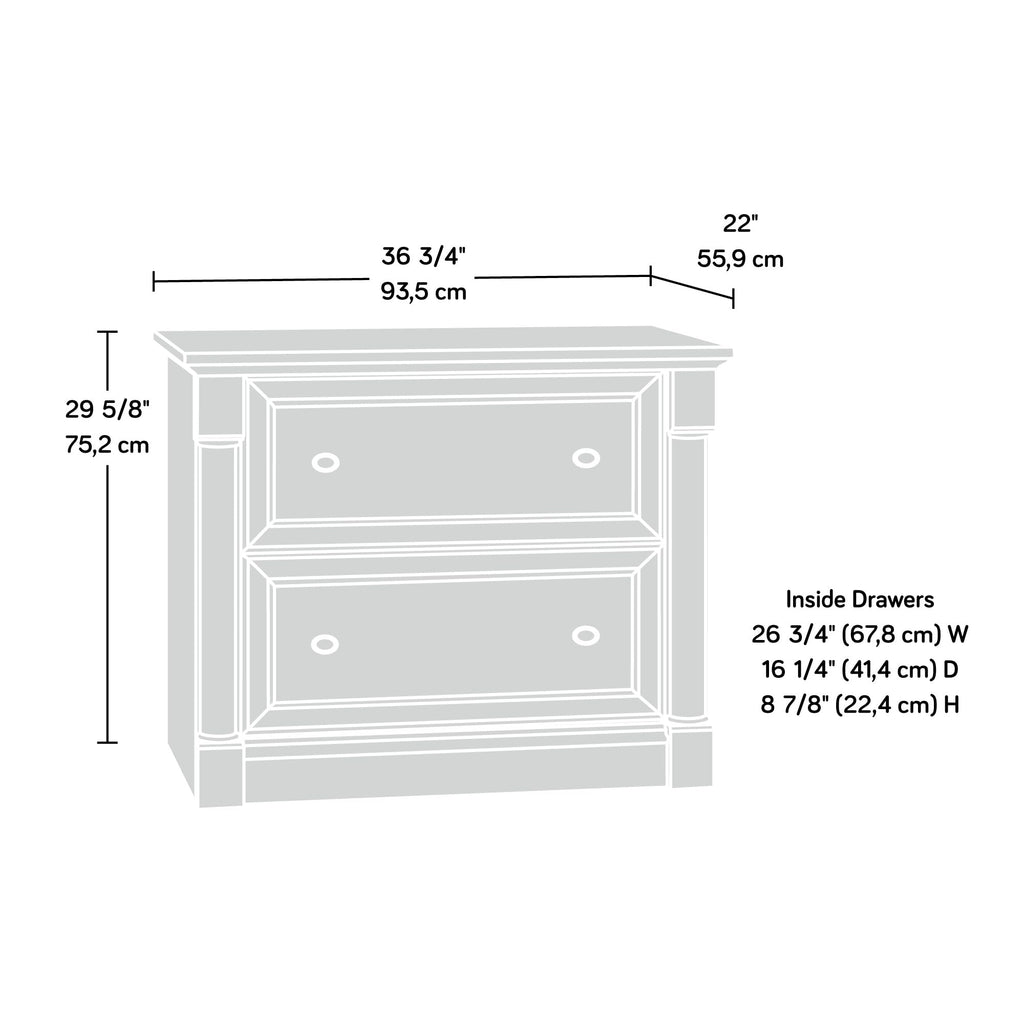 2 Drawer Lateral File Cabinet Q9663