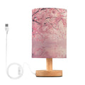 Pink Floral Bedside Table Lamp S931059