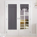 Grey Blackout Thermal Insulated Curtain N2706