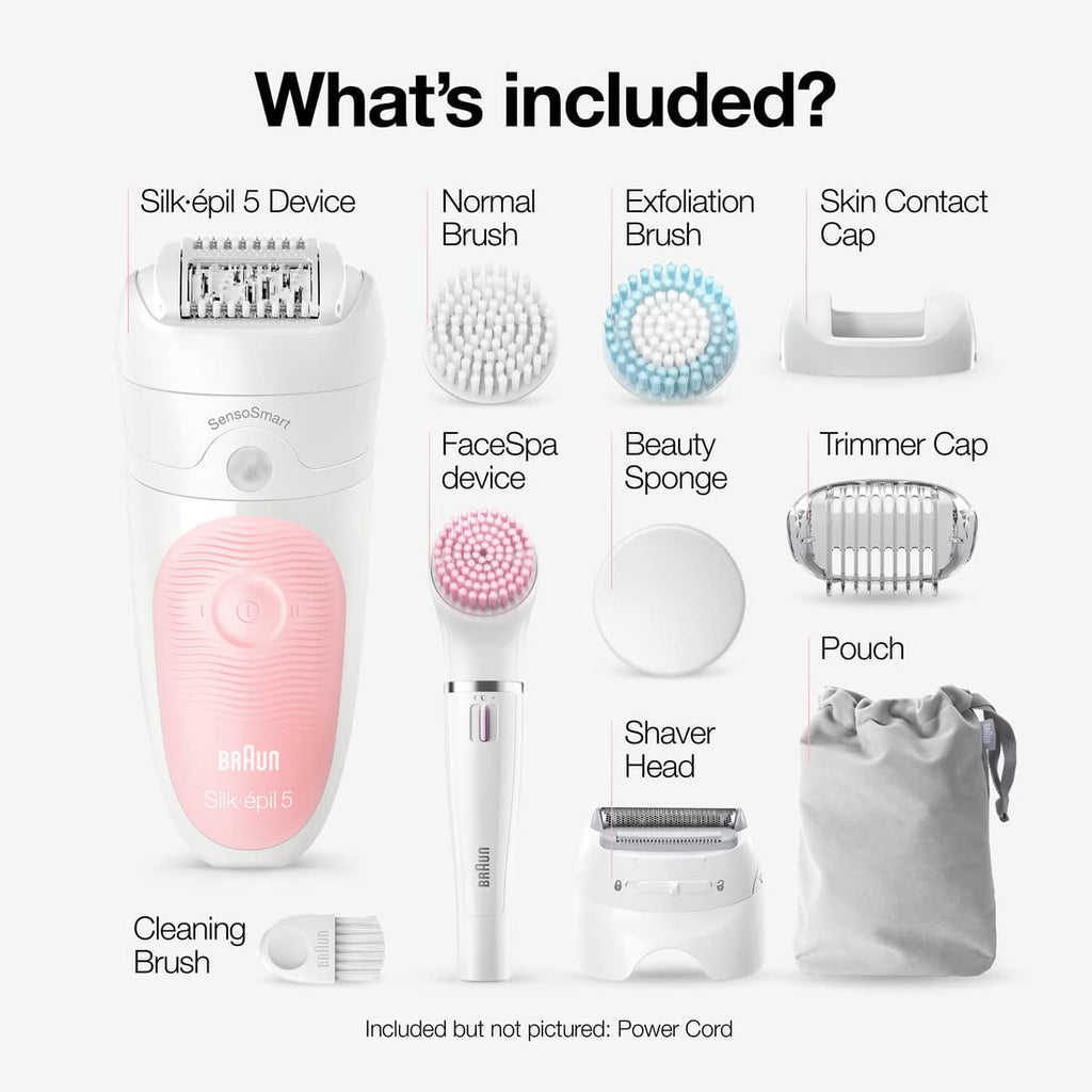 Cordless Rechargeable Waterproof Epilator B10878