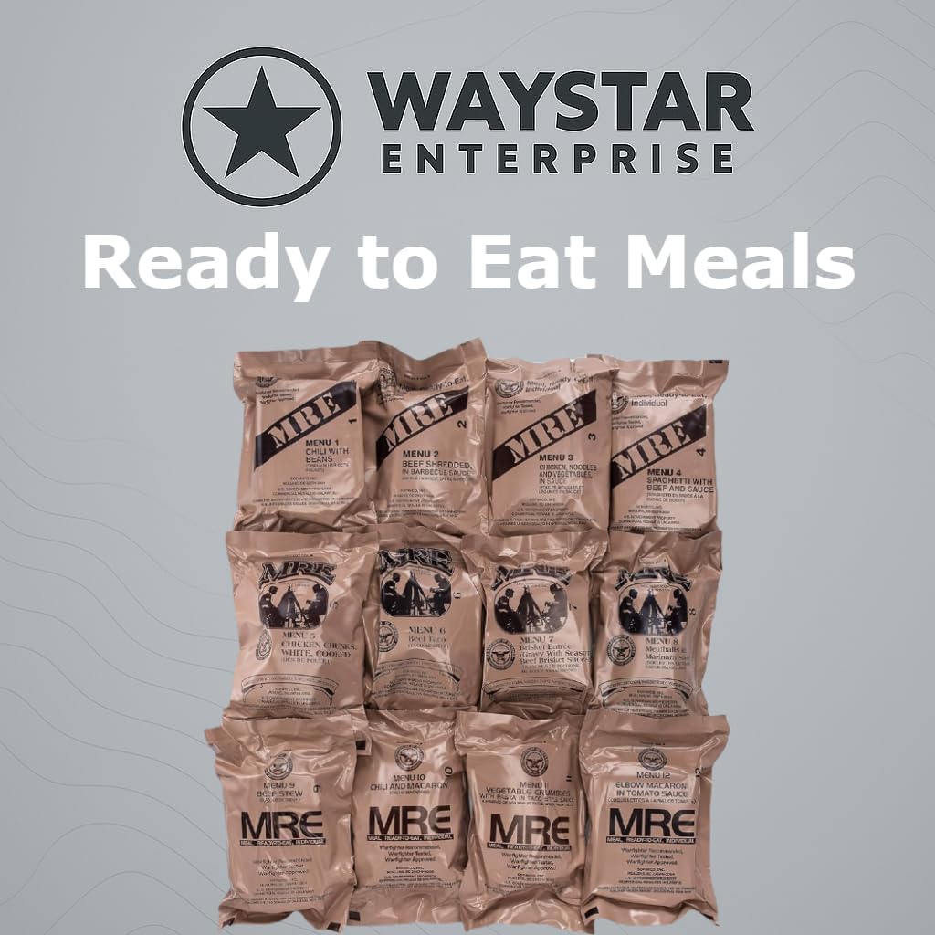 12 Pack Meals Ready to Eat with Flameless Heaters A76587