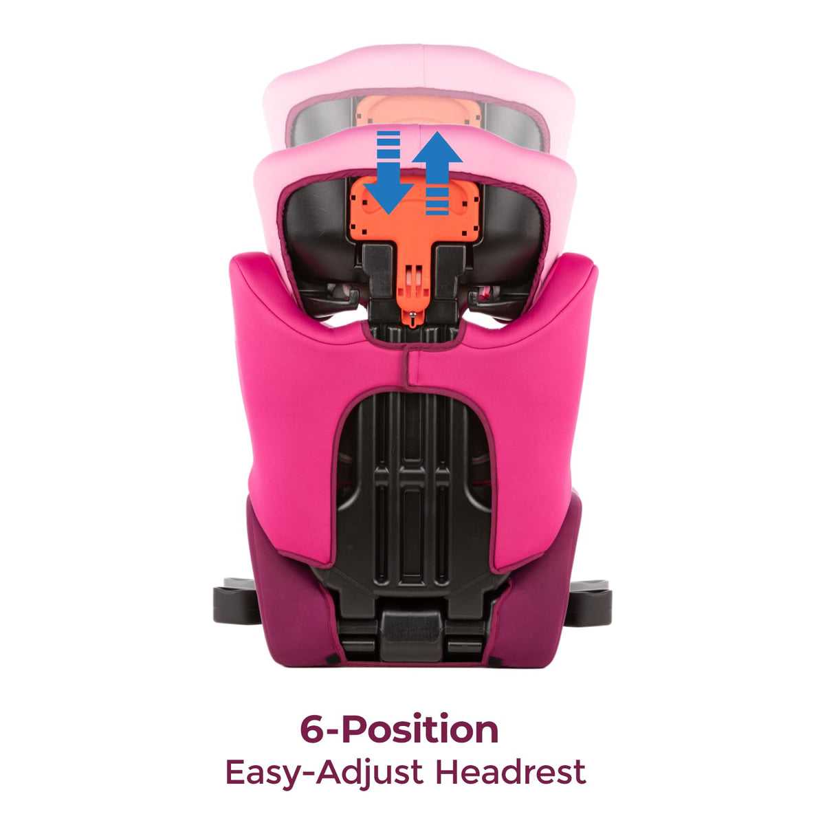 2-in-1 Belt Positioning Booster Seat, Pink Z30868