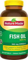 Fish Oil 1200 Mg 200 Liquid Softgels H7842