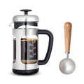 Stainless Steel French Press 12 oz with Measuring Coffee Spoon P170555