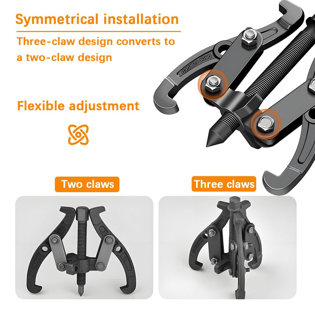 6 Inch Inner Bearing Puller with Reversible Jaws S615