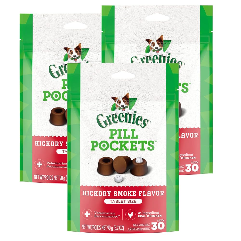 Flavored Dog Treats 3 Pack 90 Tablets G88145