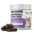 Natural Hairball Control Chews for Cats with Omega 3 6 Fatty Acids 70ct C933997