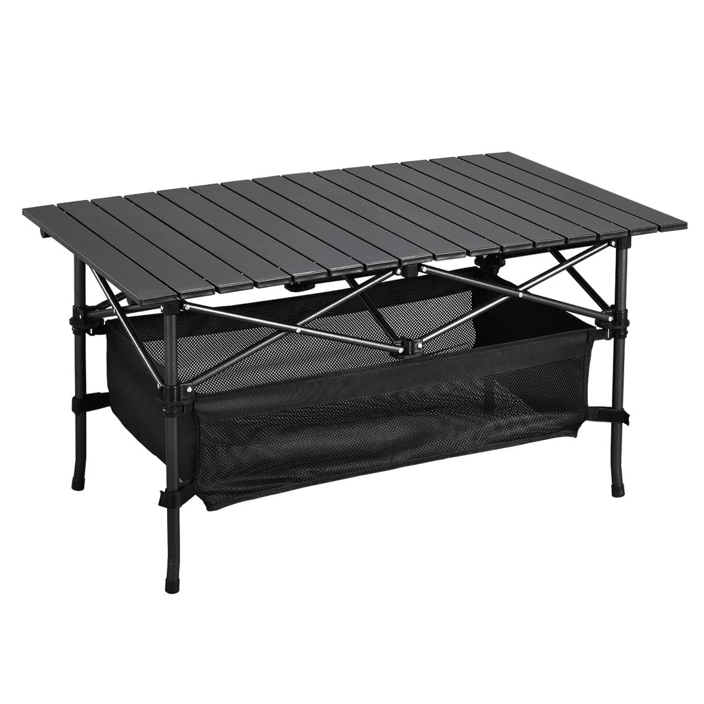 Lightweight Aluminum Folding Camping Table with Carrying Bag M278