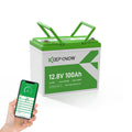 12V 100Ah Mini LiFePO4 Lithium Battery with Bluetooth Y7775