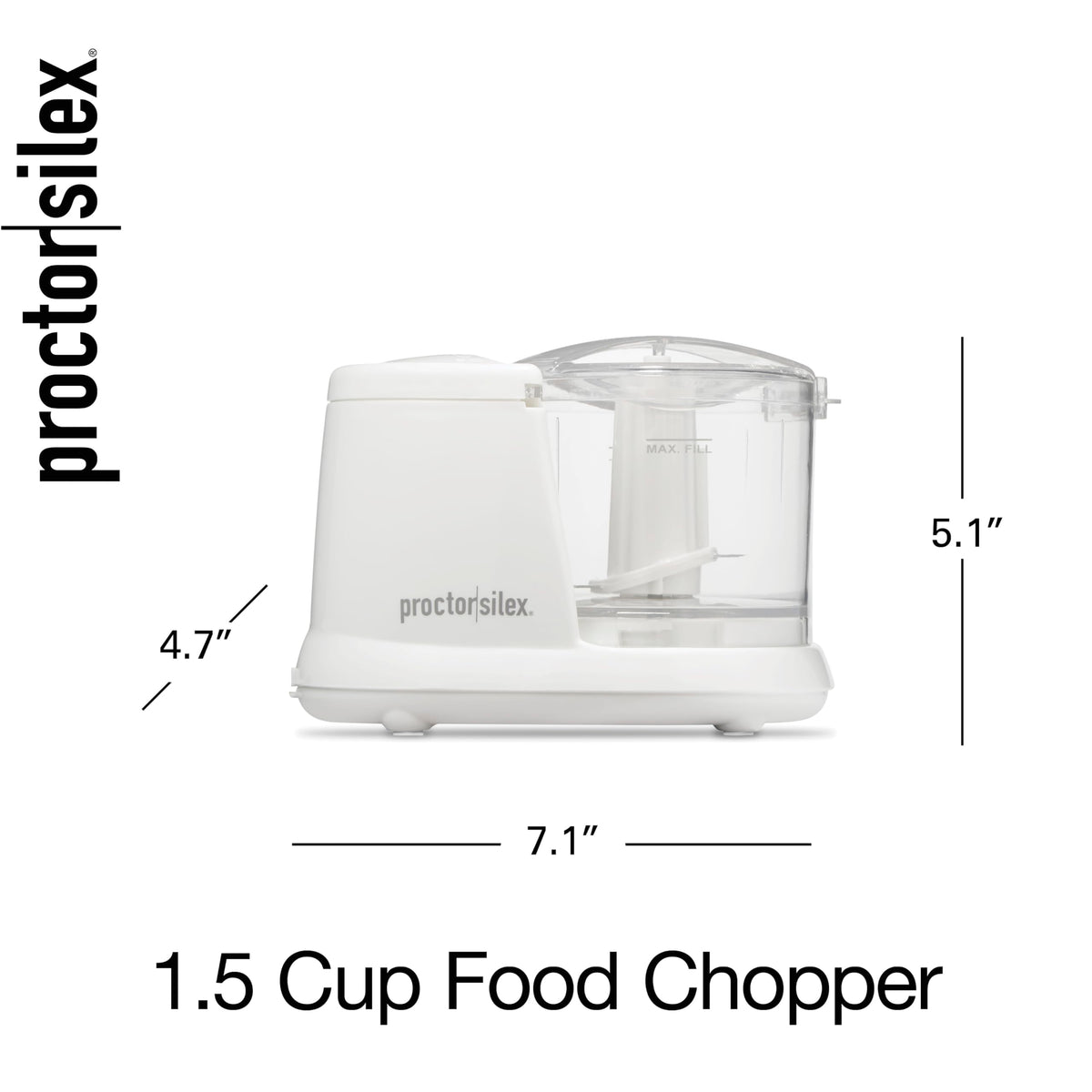 Electric Vegetable Chopper & Mini Food Processor J936917