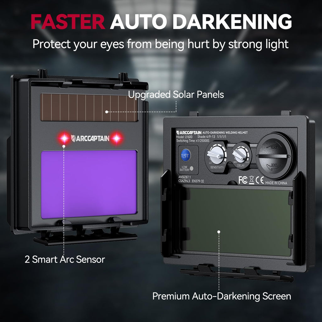 Auto Darkening Welding Helmet M30333