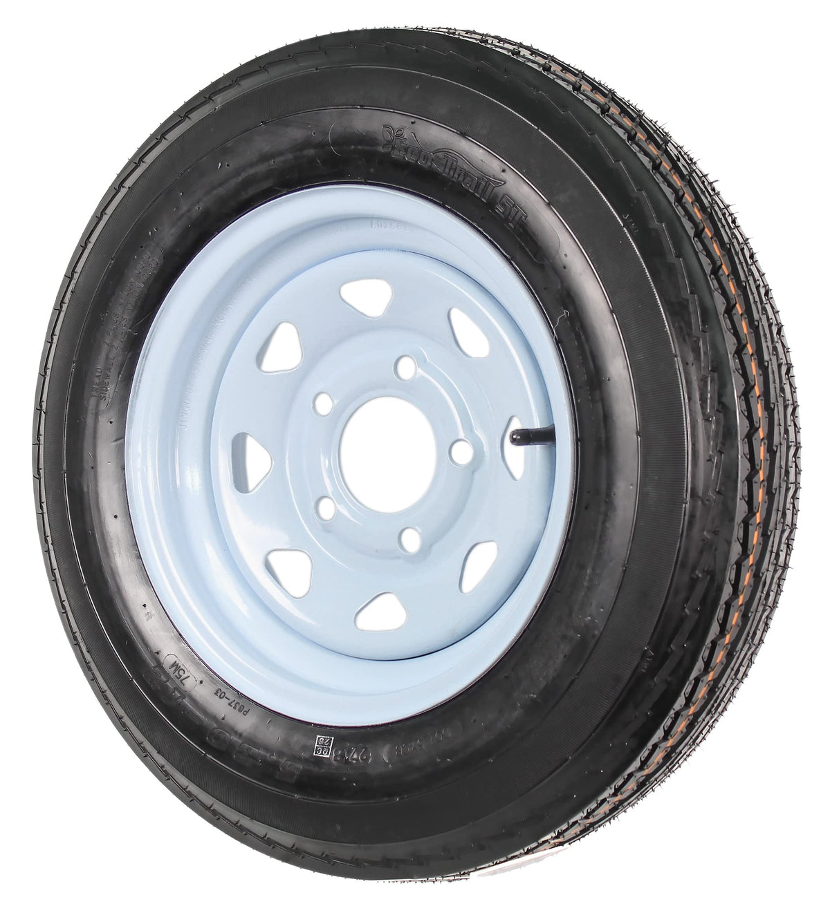 12 Inch 5 Lug Trailer Tire Rim Assembly H67431