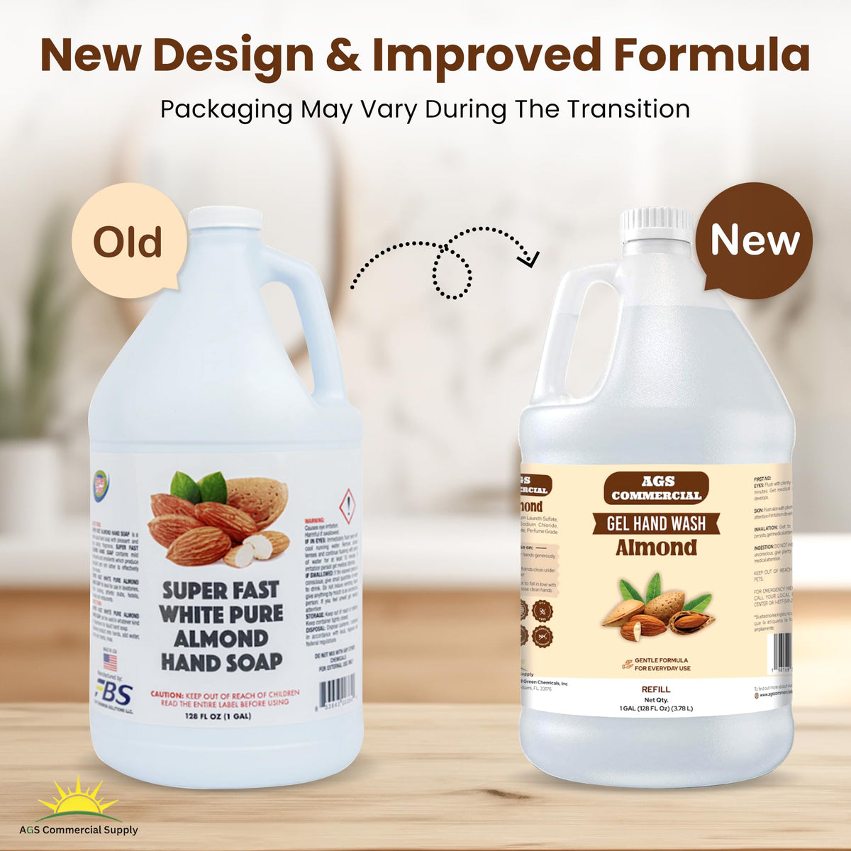 Almond Liquid Hand Soap Refill 1 Gallon Z431