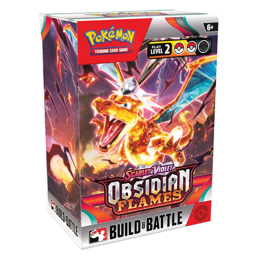 Pokemon Scarlet & Violet Obsidian Flames Build & Battle Box R77810