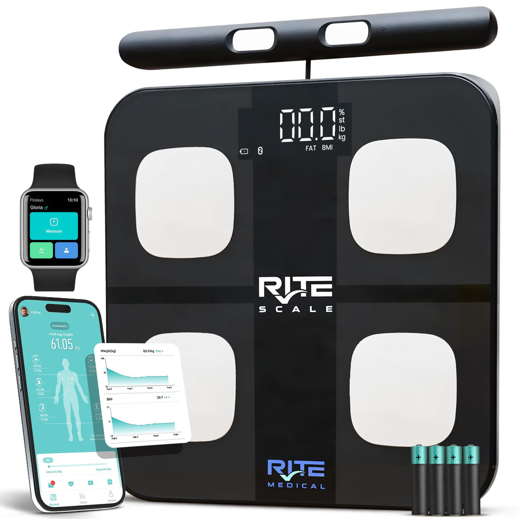 8-Electrode Digital Body Weight Scale with Bluetooth M24278