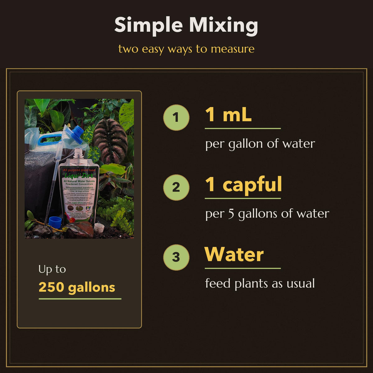 Organic Liquid Indoor Plant Fertilizer C359