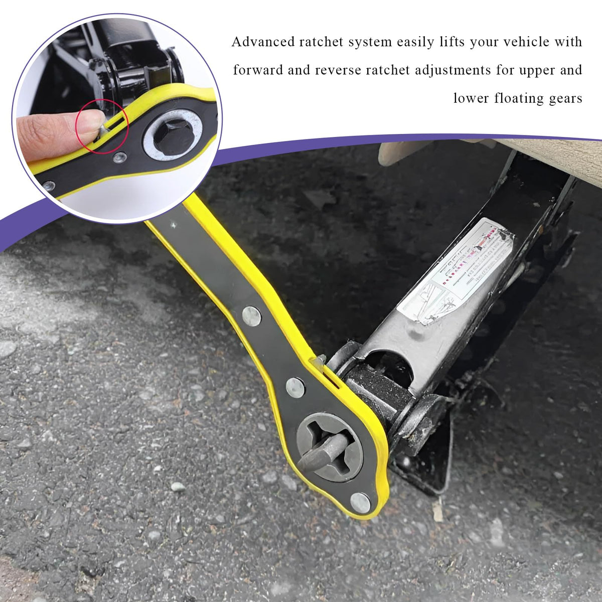 2 Ton Scissor Jack with Lug Wrench Q934