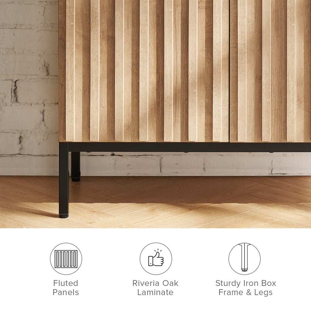 Oak Storage Cabinet Sideboard X743389