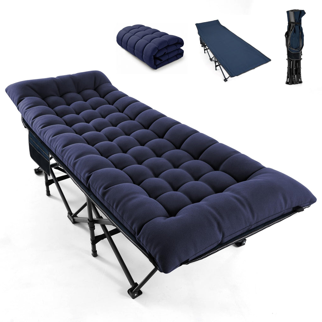 Folding Camping Cot with Mattress I238