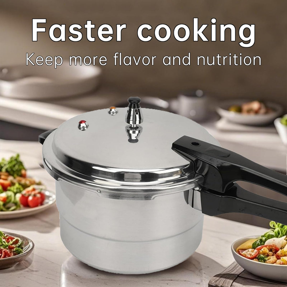 4.2 Quart Aluminum Pressure Cooker H52932