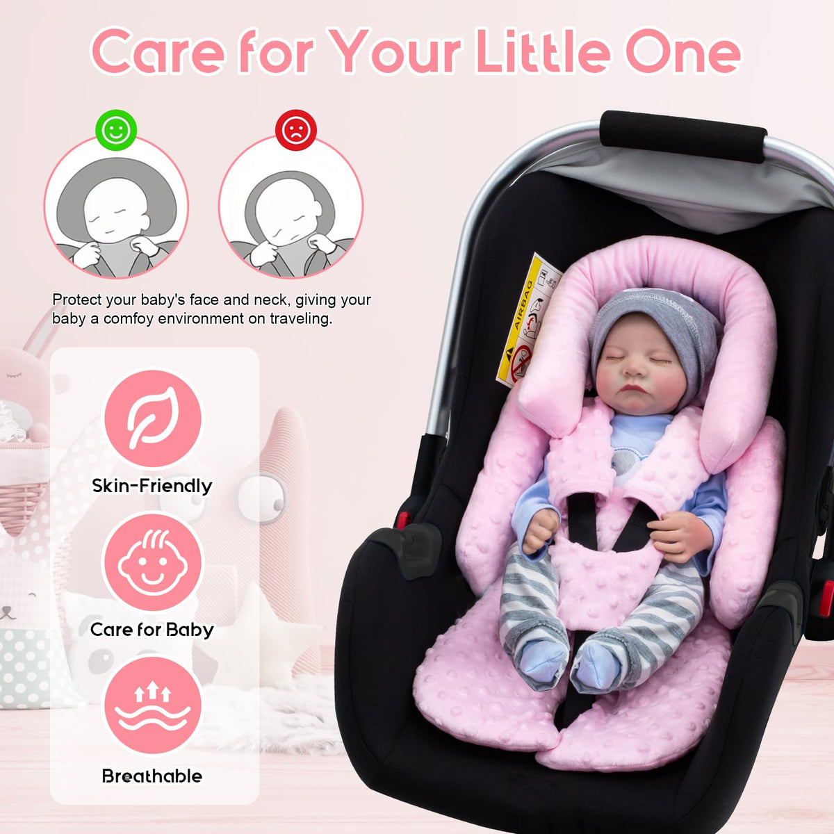 Infant Insert with Shoulder Pads S20030