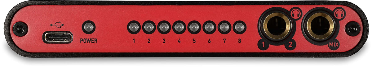 USB Type-C 8 RCA Outputs DJ Audio Interface F18287
