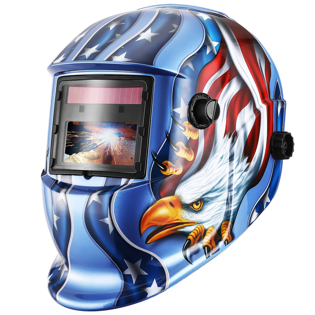 Auto Darkening Solar Powered Welding Helmet G311