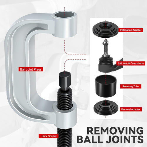 21 Pcs Ball Joint Press Kit R31962
