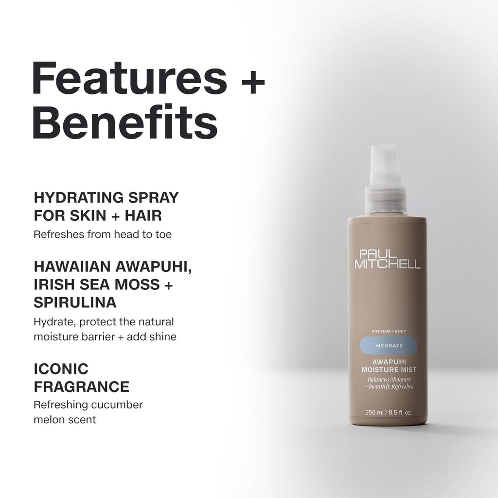Hydrating Spray For Hair + Skin A7201