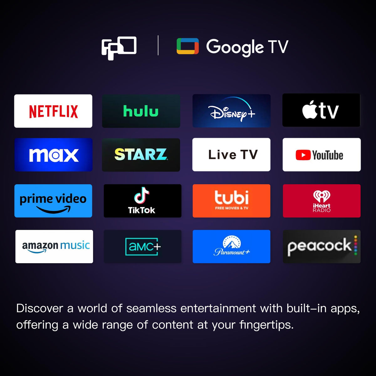 32-inch Smart TV HD 720p with Google TV M26796